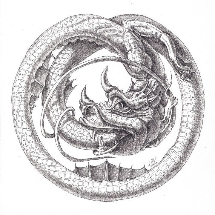 图画,  8.7x8.7 in 