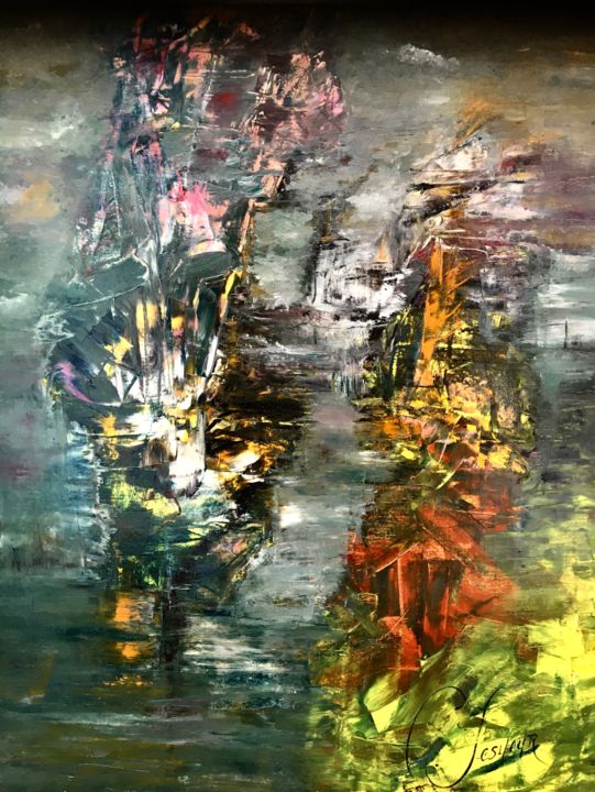 Mirage 绘画, 35.4x27.6 in