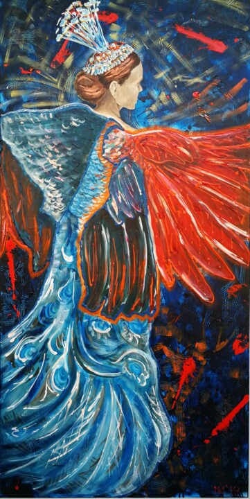 Firebird 绘画, 63x31.5 in
