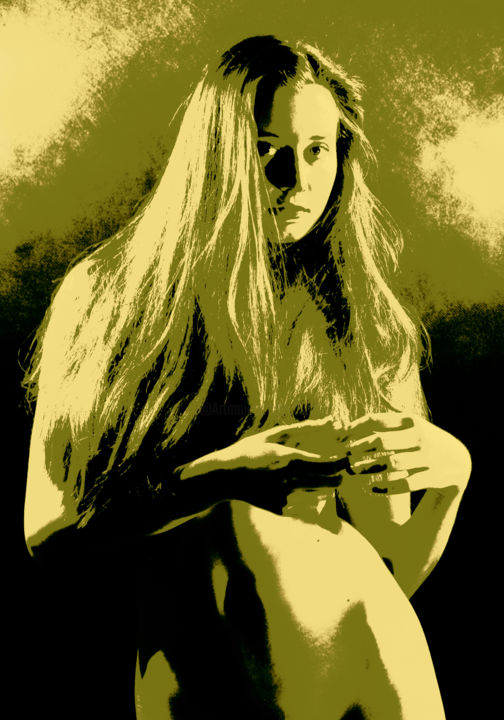 Printmaking titled "Springtime" by Nikolaj Sednin (Nicolas Sedninne), Original Artwork, Digital Print