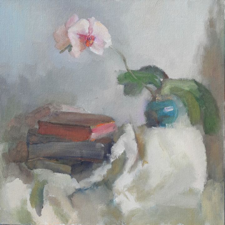 Still life with orchid