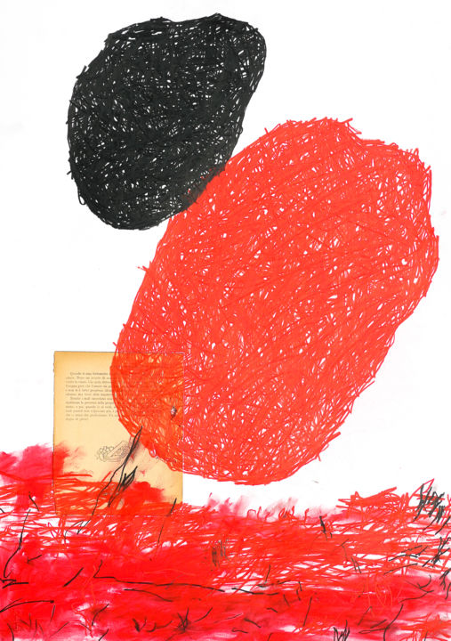 Painting titled ""Pascal" pensée 2" by Giulio Benatti, Original Artwork, Oil