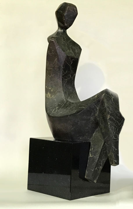 雕塑,  23.6x7.1 in 