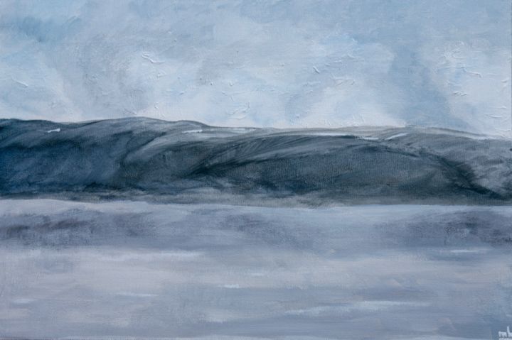 O...6 Painting, 7.9x11.8 in