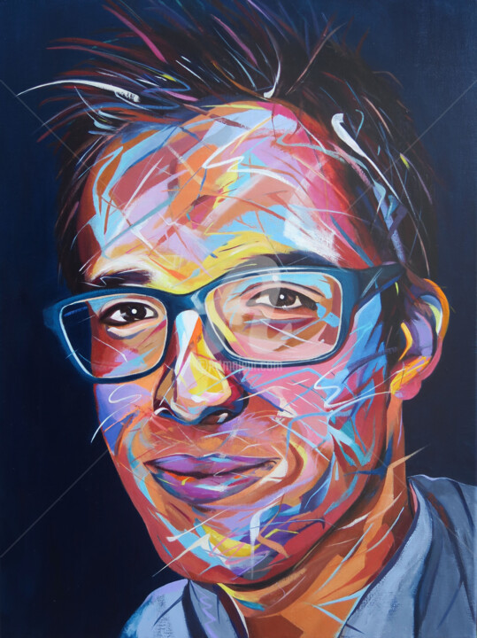 绘画,  28.7x21.3 in 