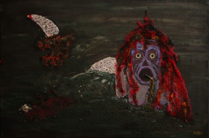The little mermaid? 绘画, 23.6x31.5 in