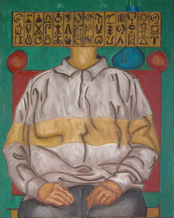 Painting titled "June Shepherd - Ham…" by Gerald Shepherd F.F.P.S., Original Artwork, Oil