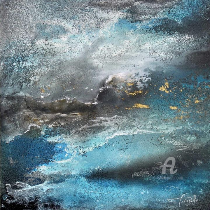Peinture intitulée "Matrice #8" par Mirabelle, Œuvre d'art originale, Acrylique