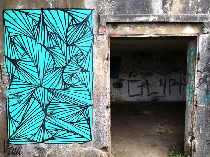 Photography titled "Mosaïque bleue" by Turtle(At)Rt, Original Artwork