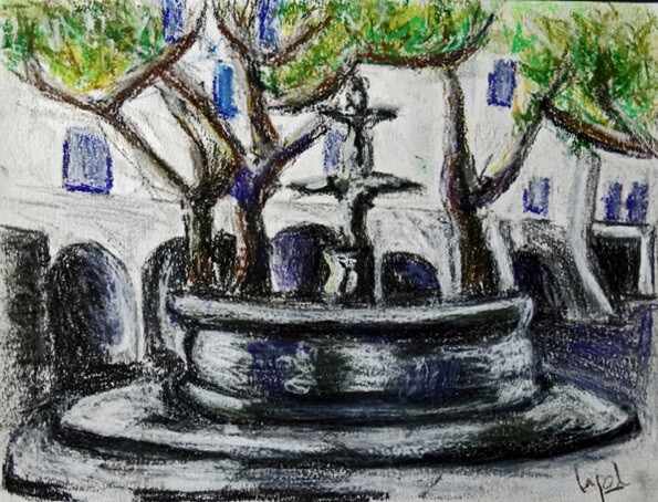 Drawing titled "d14" by Johanna Bouvarel, Original Artwork, Charcoal