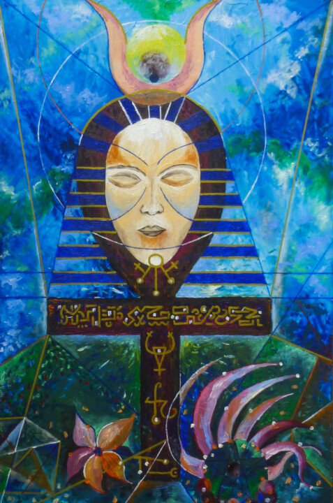 Enigma 绘画, 15.4x10.6 in