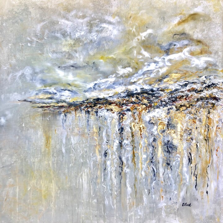 Peinture intitulée "Fluidity" par Elisa Cook Benbassat Bassat, Œuvre d'art originale, Huile