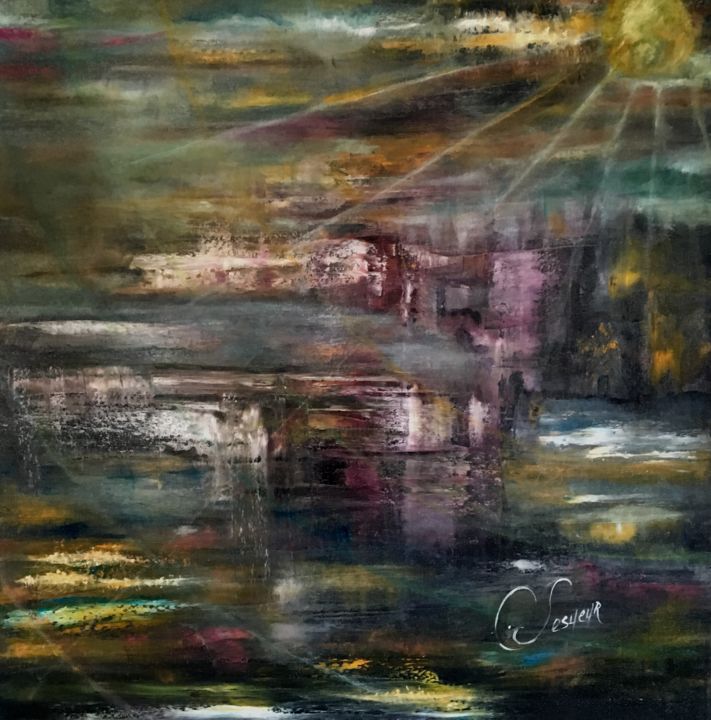 绘画,  23.6x23.6 in 