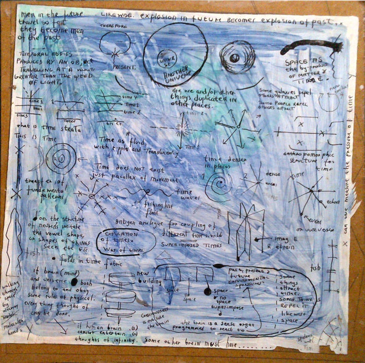 Painting titled "Primary Study 2" by Gerald Shepherd F.F.P.S., Original Artwork, Acrylic