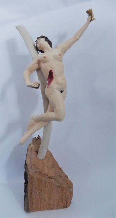 Sculpture titled "To the Women Who Kn…" by Jim Fischer, Original Artwork, Clay