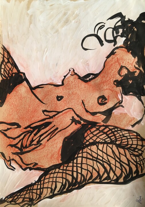 图画,  11.4x8.3 in 