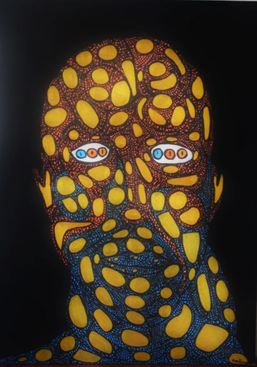 Peinture intitulée "Sage comme une imag…" par Aorlius, Œuvre d'art originale, Acrylique