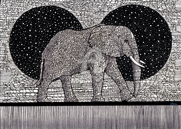 图画,  8.3x11.8 in 