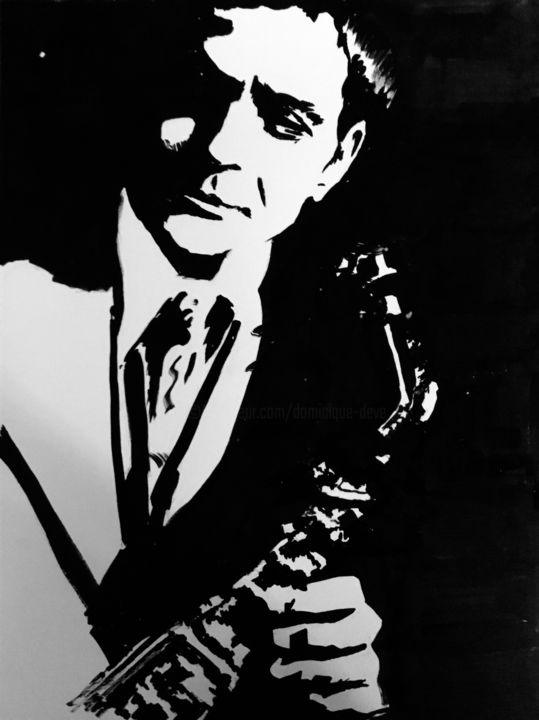 Art Pepper 3 Peinture, 12,6x9,5 in