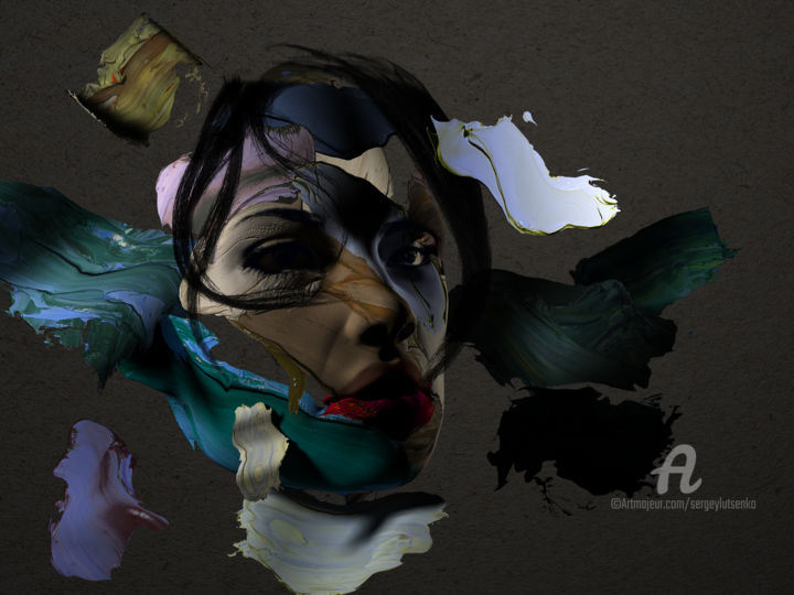 In One's Sleep Digitale Kunst, 23,6x31,5 in