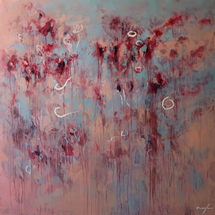 Painting titled "decadence: too much…" by Rupert Cefai, Original Artwork, Oil Mounted on Wood Stretcher frame