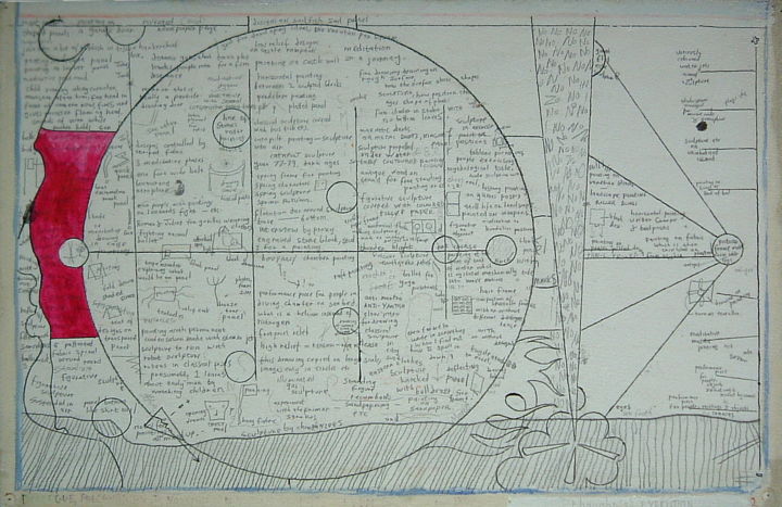 Drawing titled "Thought Execution" by Gerald Shepherd F.F.P.S., Original Artwork, Pencil