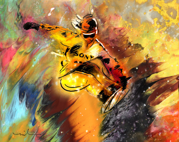 Snowboarding 04 绘画