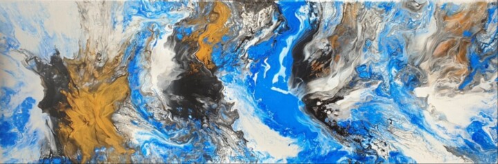 제목이 "LARGE Landscape Pai…"인 미술작품 Iveta Zaharova (Kārkla)로, 원작, 아크릴