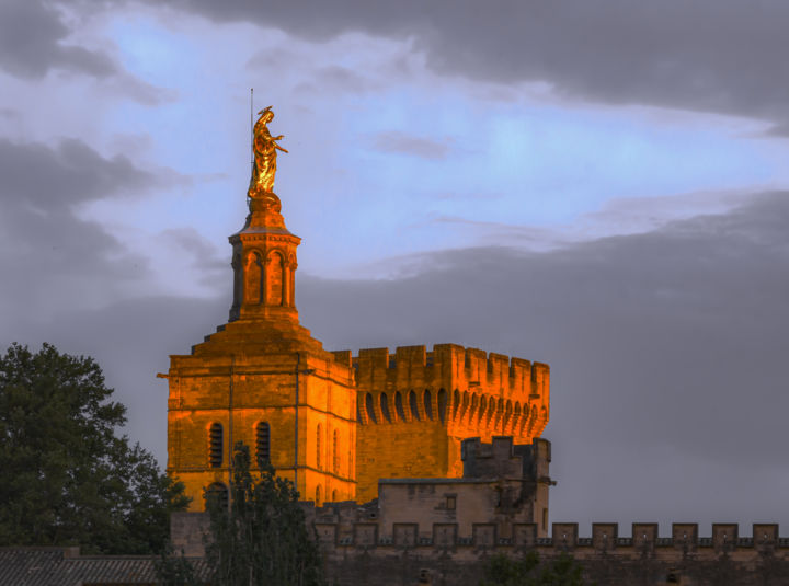Photography titled "LE PALAIS DES PAPES…" by Blaise Lavenex, Original Artwork