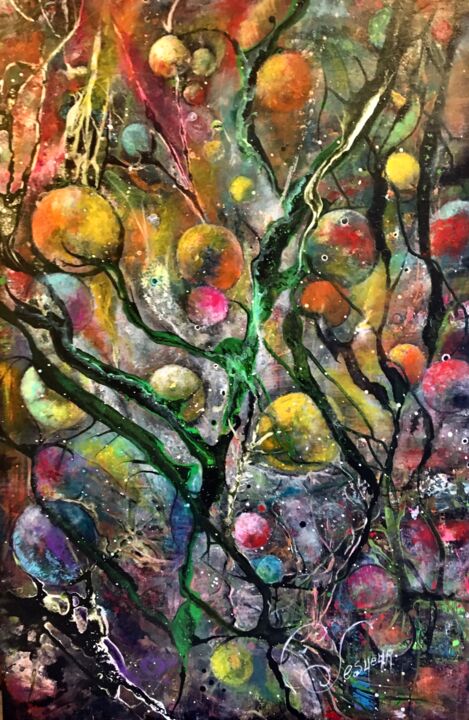 绘画,  45.3x29.5 in 