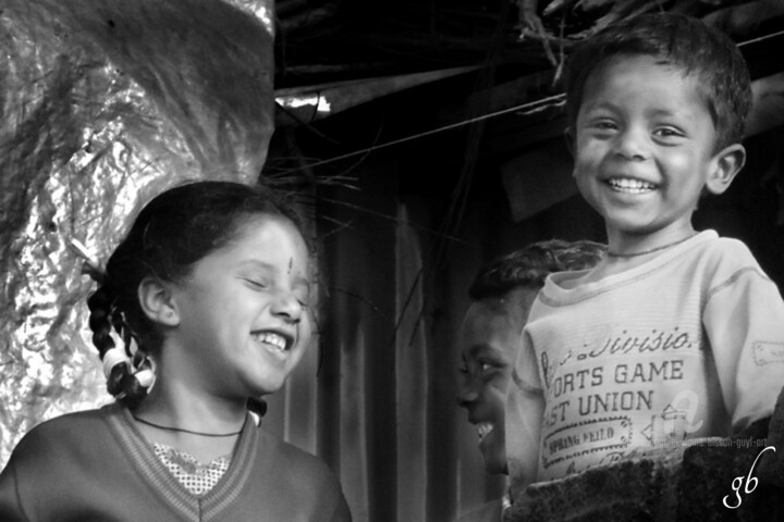 Photographie intitulée "TRIO de SOURIRES -…" par Guylaine Bisson (GuyL'ART), Œuvre d'art originale, Photographie non manipul…