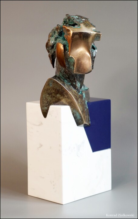 雕塑,  15.8x7.1 in 
