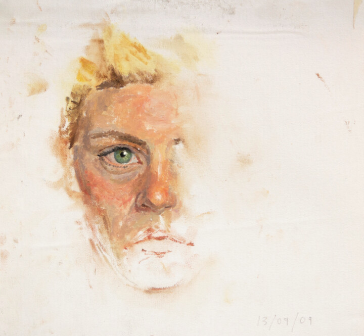 Painting titled "Tora" by Fleur Elise Noble, Original Artwork, Oil