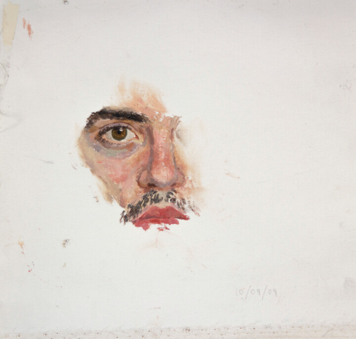 Painting titled "Pip" by Fleur Elise Noble, Original Artwork, Oil