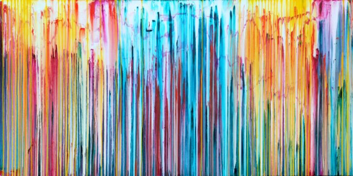 Painting titled "The Emotional Creat…" by Carla Sá Fernandes, Original Artwork, Acrylic