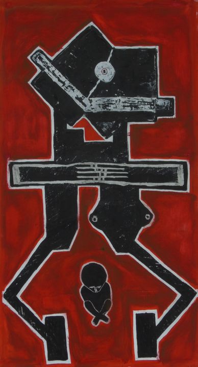 Painting titled "dsc06591.jpg" by Ciro, Original Artwork, Acrylic