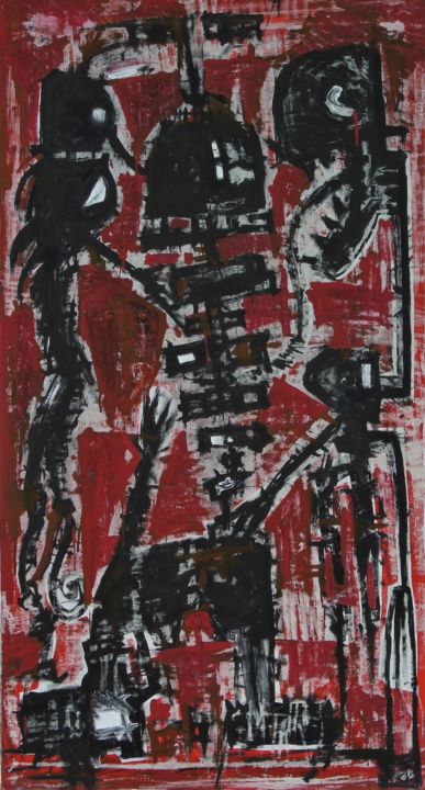 Painting titled "dsc06601.jpg" by Ciro, Original Artwork, Acrylic
