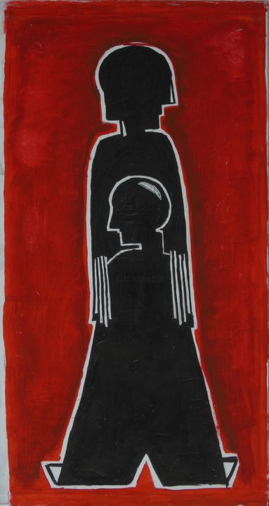 Painting titled "dsc06583.jpg" by Ciro, Original Artwork, Acrylic