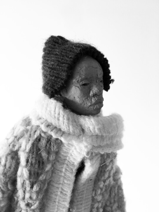 Sculpture titled "Performer 28" by Fleur Elise Noble, Original Artwork, Terra cotta