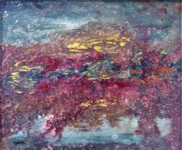 Monde jurassique 2 绘画, 20.1x24 in