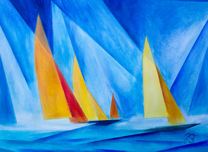 绘画,  16.5x22.1 in 