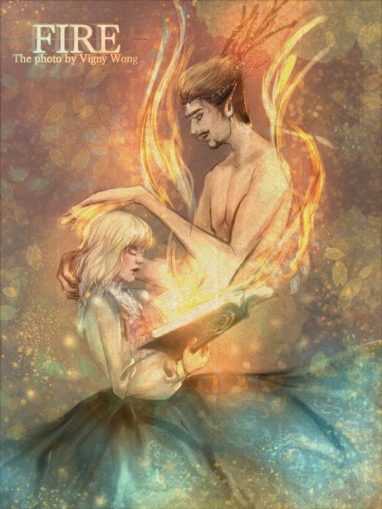 数字艺术 标题为“fire” 由Vigny Dq, 原创艺术品, 2D数字工作
