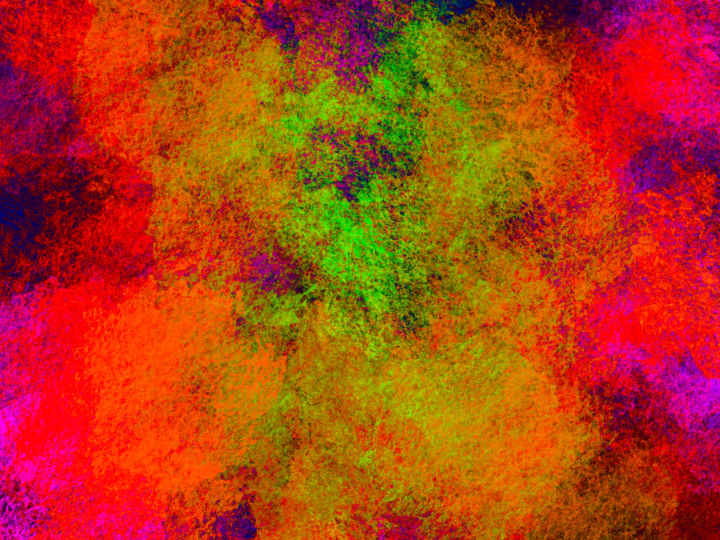 Digital Arts titled "Jealousy" by Keep Magic, Original Artwork, Digital Painting Mounted on Wood Stretcher frame