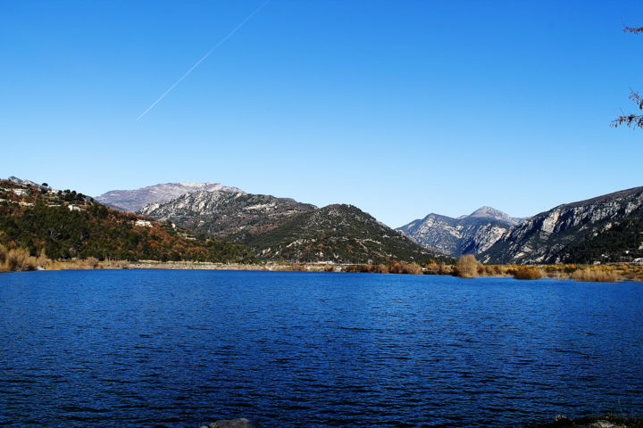 Photography titled "Lac de la cote d'az…" by Philippe Robin, Original Artwork, Non Manipulated Photography