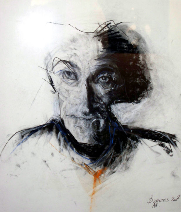 PORTRAIT DE ANTONIN ARTAUD 图画, 11.8x11.8 in