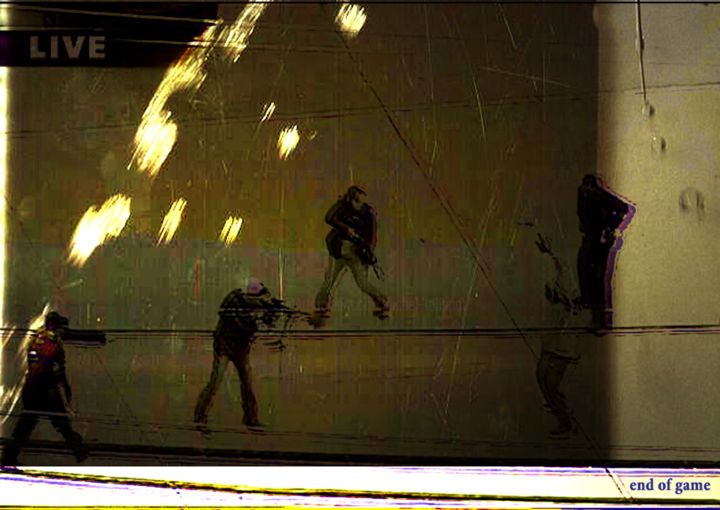 Digital Arts titled "end of game" by Michel Tabanou, Original Artwork, Digital Painting