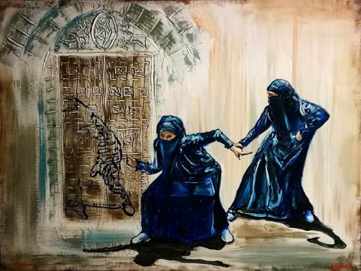 La porte inconnue 绘画, 23.6x31.5 in