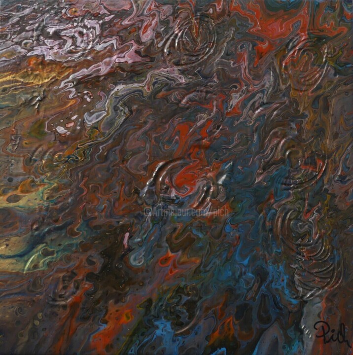 Superficie o textura de la obra de arte