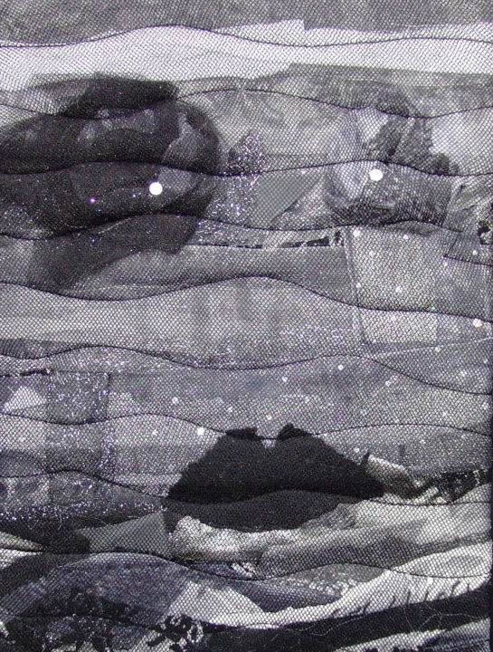 Masque 1 纺织艺术, 20.9x16.9 in