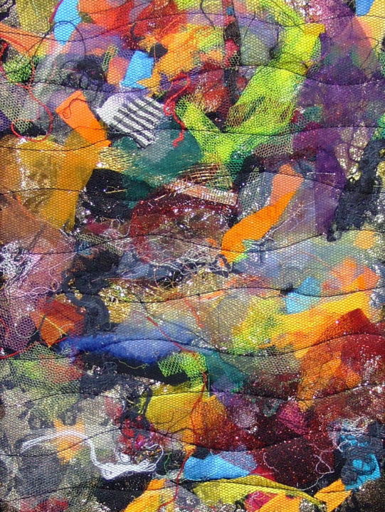 Mélange 1 纺织艺术, 20.9x16.9 in